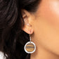 Pendant Paradox - Brown Earring