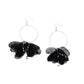 Perennial Perspective - Black Earring