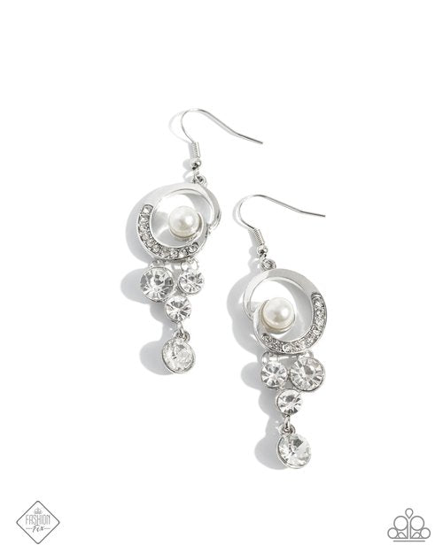 Perfect Paradigm - White Earring