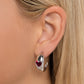 Perfect Point - Pink Earring