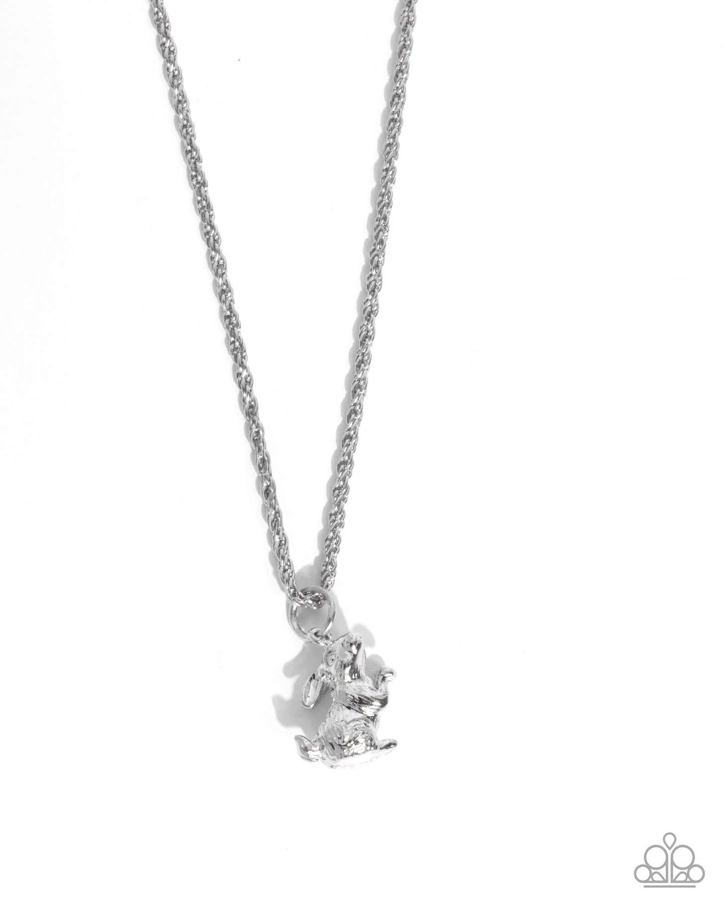 Pet Rabbit - Silver Necklace
