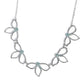 Petal Pageantry - Blue Necklace