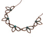 Petal Pageantry - Copper Necklace