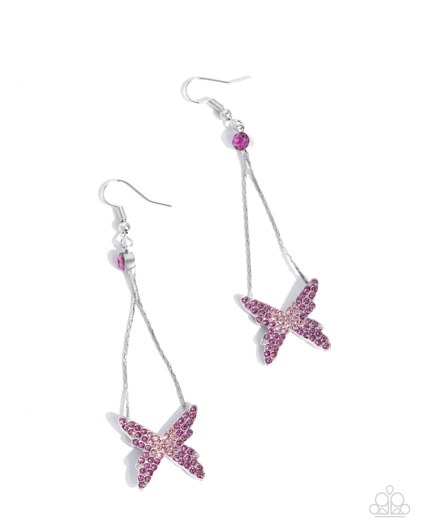 Pick A FLIGHT - Pink Earring