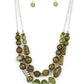 Pina Colada Paradise - Green Necklace