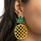 Pineapple Passion - Yellow Earring