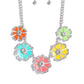 Playful Posies - Multi Necklace