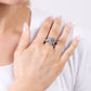 Polished Pageant - Black Ring