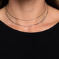 Polished Paperclips - Silver Necklace