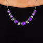 Polished Parade - Purple Necklace