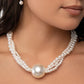 Polished Professional - White Necklace