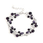 Poolside Perfection - Purple Bracelet