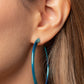 Pop HOOP - Blue Earring