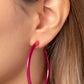 Pop HOOP - Pink Earring