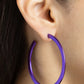 Pop HOOP - Purple Earring