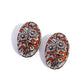 Portrait of Perfection - Orange Earring