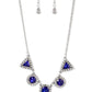 Posh Party Avenue - Blue Necklace