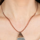 Posh Pyramid - Copper Necklace