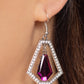 Poshly Photogenic - Purple Earring