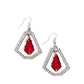 Poshly Photogenic - Red Earring