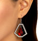 Poshly Photogenic - Red Earring