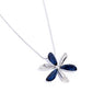 Potent Pattern - Blue Necklace