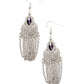 Pressed for CHIME - Purple Earring