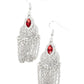 Pressed for CHIME - Red Earring