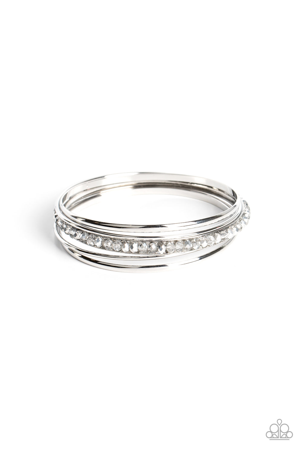 Prismatic Pizazz - Silver Bracelet