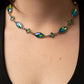 Prismatic Reinforcements - Green Necklace
