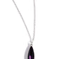 Prismatically Polished - Purple Necklace
