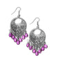 Prismatically Prairie - Purple Earring