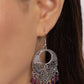 Prismatically Prairie - Purple Earring