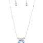 Pristinely Prestigious - Blue Necklace