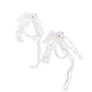 Promising Pearls - White Earrings