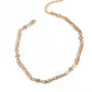 Pronged Pageantry - Gold Necklace