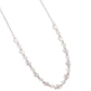 Pronged Passion - Silver Necklace