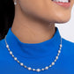 Pronged Passion - White Necklace