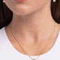 Pronged Premiere - Gold Necklace