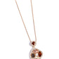 Pronged Princess - Brown Necklace
