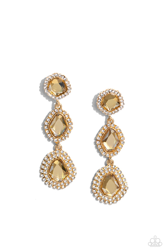 Prove Your ROYALTY - Gold  Earring