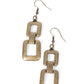 Public Square - Brass Earring