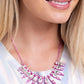 Punk Passion - Pink Necklace