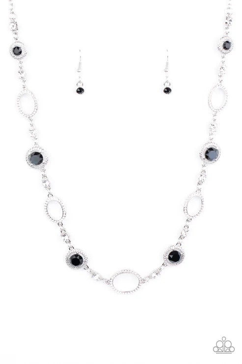 Pushing Your Luxe - Black Necklace