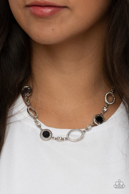 Pushing Your Luxe - Black Necklace