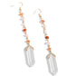 Quartz Qualification - Orange Earring