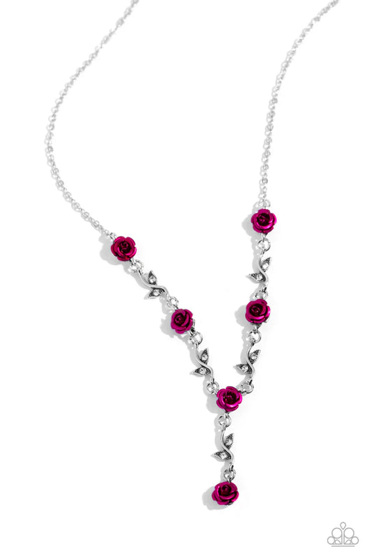 ROSE Without Saying - Pink Necklace