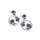 ROSE to You - Purple Earring