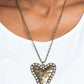 Radiant Romeo - Brass Necklace