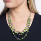 Radiantly Rich - Green Necklace